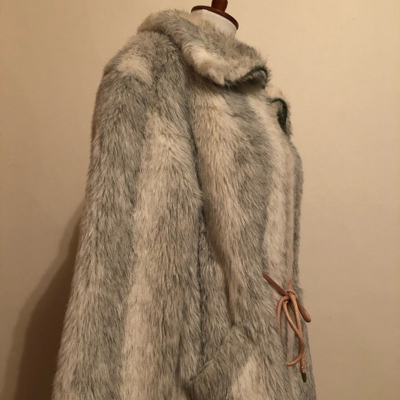 Vintage Cheyenne By Hillmoor Faux Fur Winter Coat - Picture 5 of 12